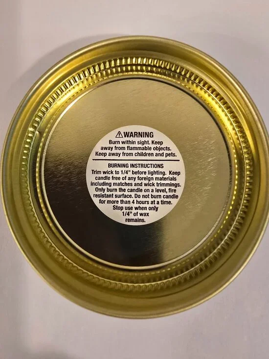 ABZ Candle Company 8 oz. Hand Poured Candle in Midnight Delight Scent - Picture 4 of 4